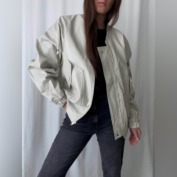 BIANCA BOMBER JACKET 🆕 — In Gray/stone - Picture 11 of 11